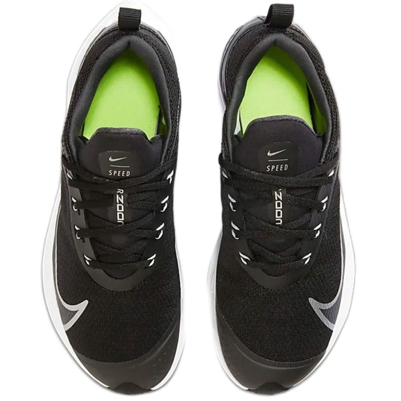 Nike Air Zoom Speed ​​Gs Jr CJ2088-001 scarpa da corsa bianco nero 1