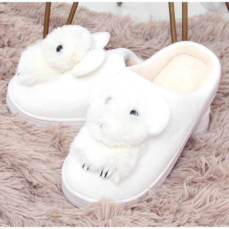 Pantofole da donna bianche MA02P White bianca 1