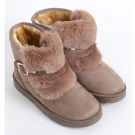 Doposci con zirconi beige A980 Khaki 1