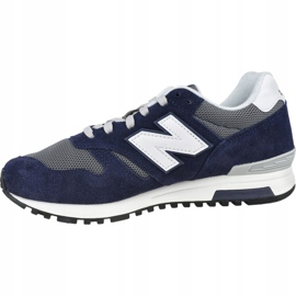 Scarpe New Balance M ML565CPC bianca blu navy grigio 1