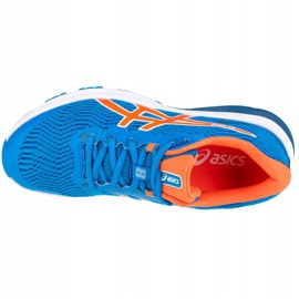 Asics GT-1000 8G Jr 1014A068-400 bianco blu arancia 2