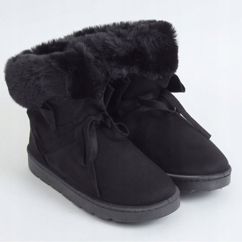 Stivali da neve da donna neri A974 Black nero 1