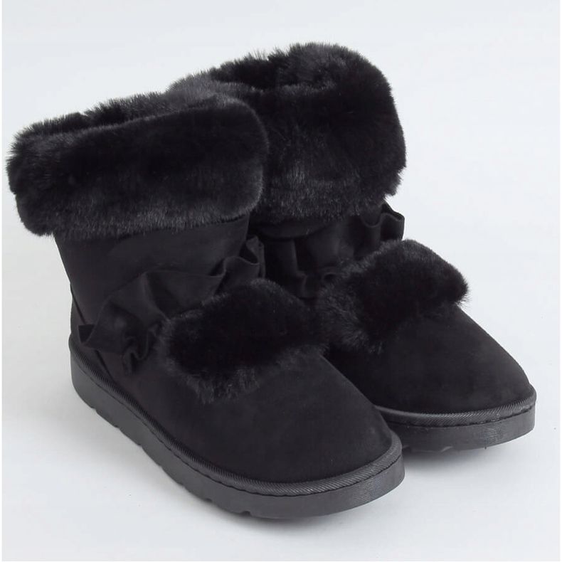 Stivali da neve da donna neri A976 Black nero 1