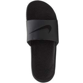 Pantofole Nike Kawa Slide da uomo nere 832646012 nero 1