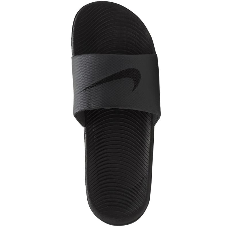 Pantofole Nike Kawa Slide da uomo nere 832646012 nero 1