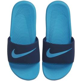 Nike Kawa Slide blu navy-blu 819352402 ciabatte per bambini 1
