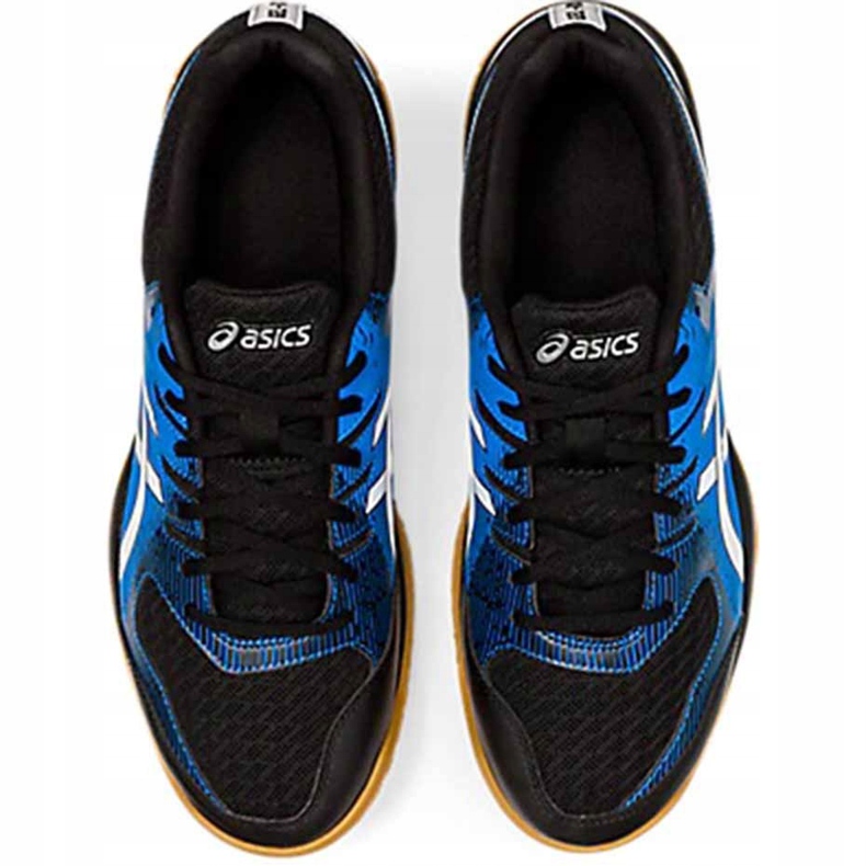 Asics Gel-Rocket 9 scarpe da pallavolo uomo blu-nero 1071A030 002 1