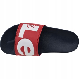 Sandalo Levi's Batwing Slide 231548-794-87 bianca rosso blu navy 2