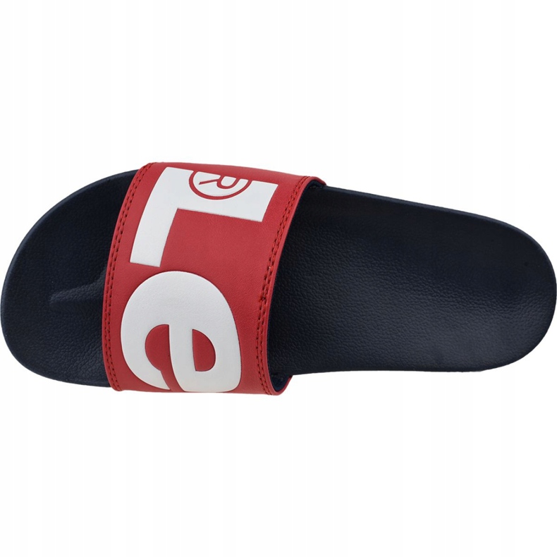Sandalo Levi's Batwing Slide 231548-794-87 bianca rosso blu navy 2