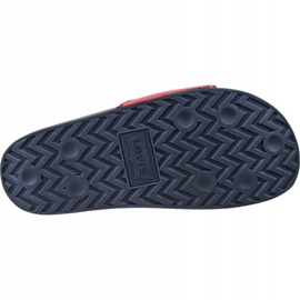 Sandalo Levi's Batwing Slide 231548-794-87 bianca rosso blu navy 3