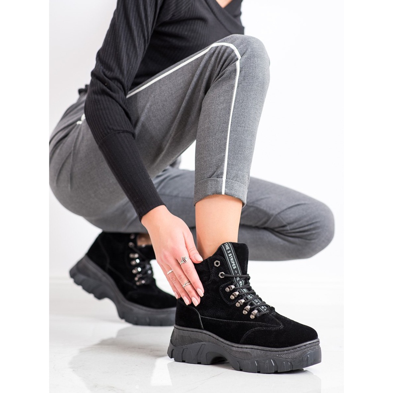 Seastar Trapper sulla piattaforma nero 1