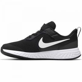 Scarpa Nike Revolution 5 Jr BQ5672-003 bianco nero 1