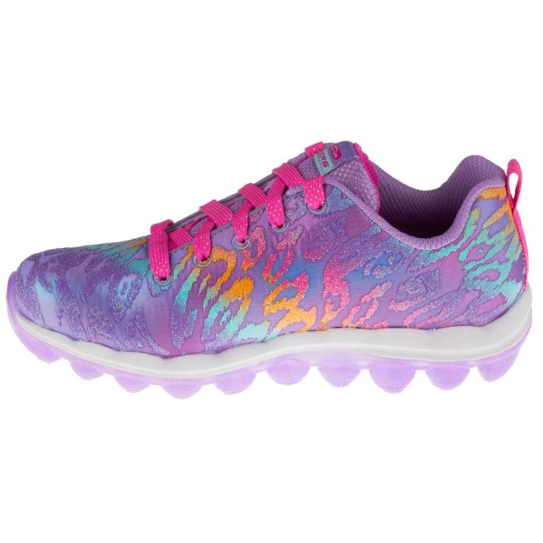 Skechers Skech-Air-Wild Jumpz Jr 84555L-LVMT viola rosa multicolore 1