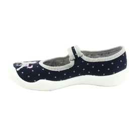 Scarpe per bambini Befado 114X414 blu navy grigio 2