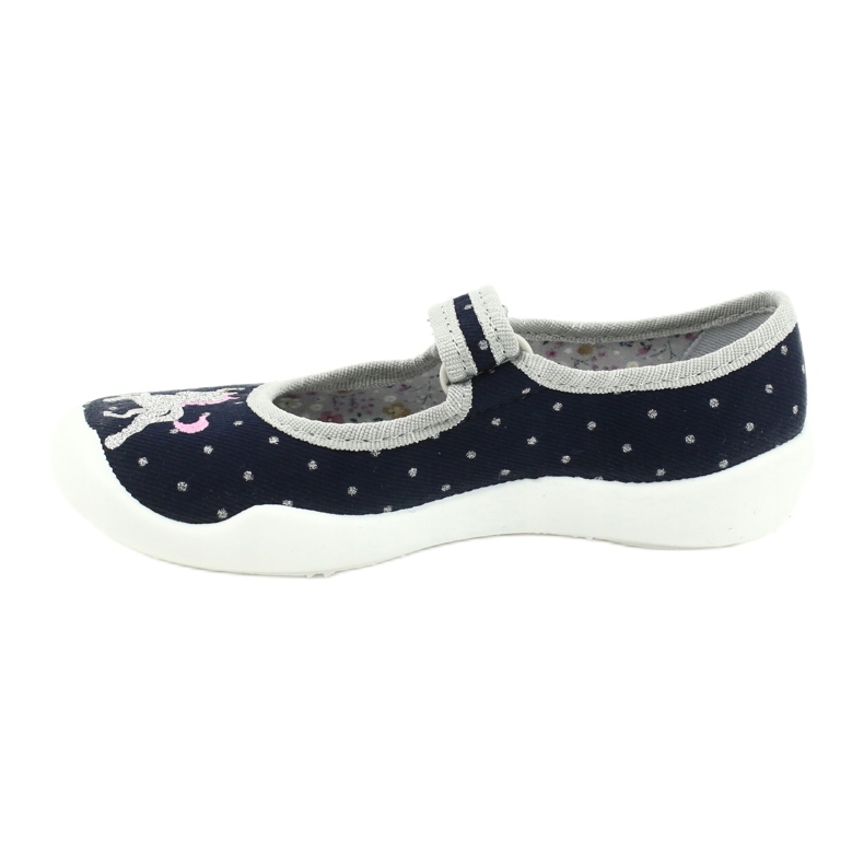 Scarpe per bambini Befado 114X414 blu navy grigio 2
