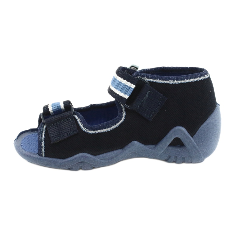 Pantofole Befado sandali scarpe per bambini 250P065 blu navy blu 1