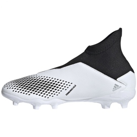 Scarpe da calcio Adidas Predator 20.3 Ll Fg Jr FW9212 bianca bianca 1