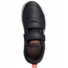 Adidas Tensaur C scarpe da bambino nere e arancioni EF1099 nero arancia 1