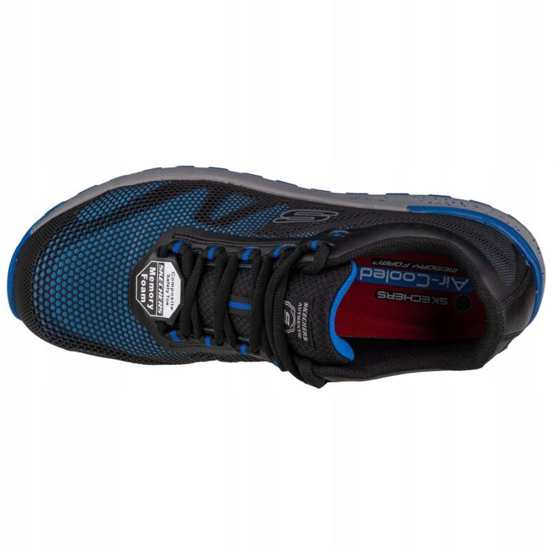 Skechers Bulklin-Lyndale W 77180EC-BLU Scarpe nero 2