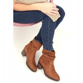 Camel 6341 Stivali con tacco alto cammello marrone 2