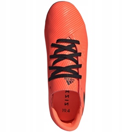 Scarpe da calcio Adidas Nemeziz 19.4 FxG Jr EH0507 multicolore arancia 1