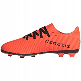 Scarpe da calcio Adidas Nemeziz 19.4 FxG Jr EH0507 multicolore arancia 2