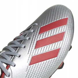 Scarpe da calcio adidas X 19.4 FxG argento F35379 4