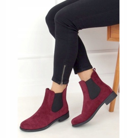 Stivali bordeaux classici da donna MR-9 Wine rosso 2