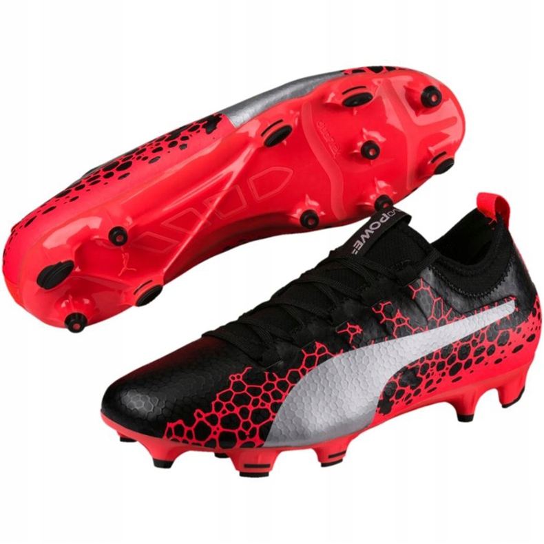Puma Evopower Vigor 3 Graphic Fg 104198 01 scarpe da calcio rosso 3