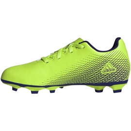 Scarpe da calcio Adidas X Ghosted.4 FxG Jr EG8220 verde verde 2