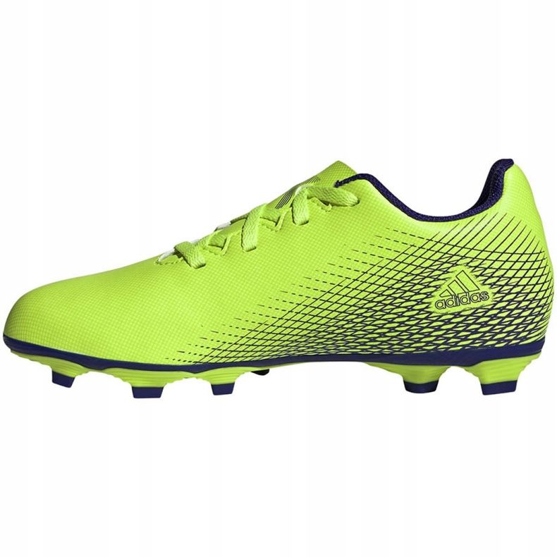 Scarpe da calcio Adidas X Ghosted.4 FxG Jr EG8220 verde verde 2