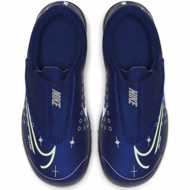 Nike Mercurial Vapor 13 Club Mds Tf Ps (V) Jr CJ1180-401 scarpe da calcio blu navy 4
