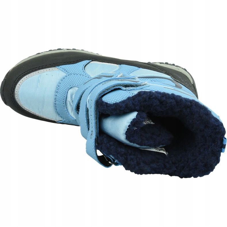 Kappa Great Tex Jr 260558K-6467 scarpe invernali nero blu 2