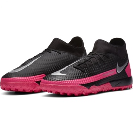 Nike Phantom Gt Academy Df Tf M CW6666 006 scarpe da calcio rosa, nero nero 2