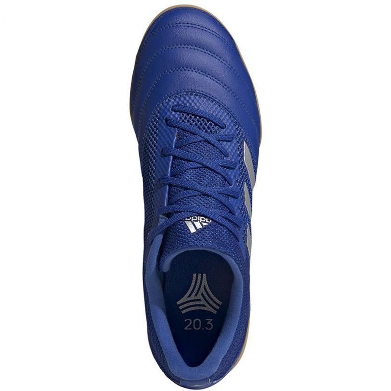 Scarpe da calcio Adidas Copa 20.3 In Sala M EH1492 argento, blu blu 1