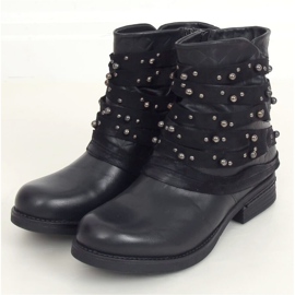 Stivali da donna neri BZ66016-KB Nero 1