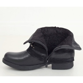 Stivali da donna neri BZ66016-KB Nero 2