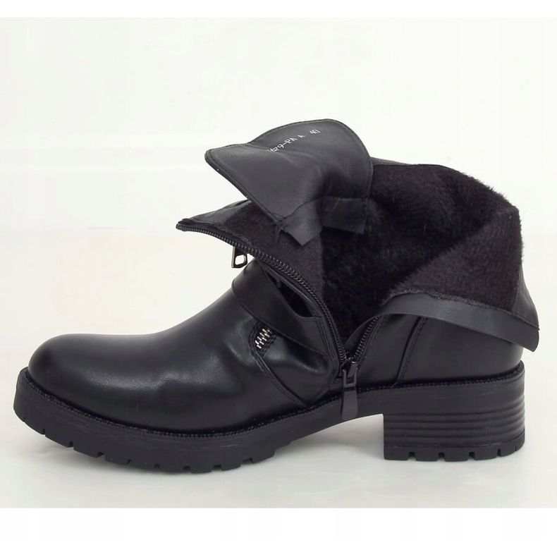 Stivali militari neri 7679-PA Black nero 1