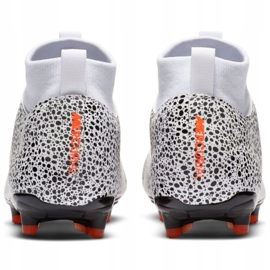Nike Mercurial Superfly 7 Academy CR7 FG / MG Jr CV3182-180 scarpe da calcio bianca 5