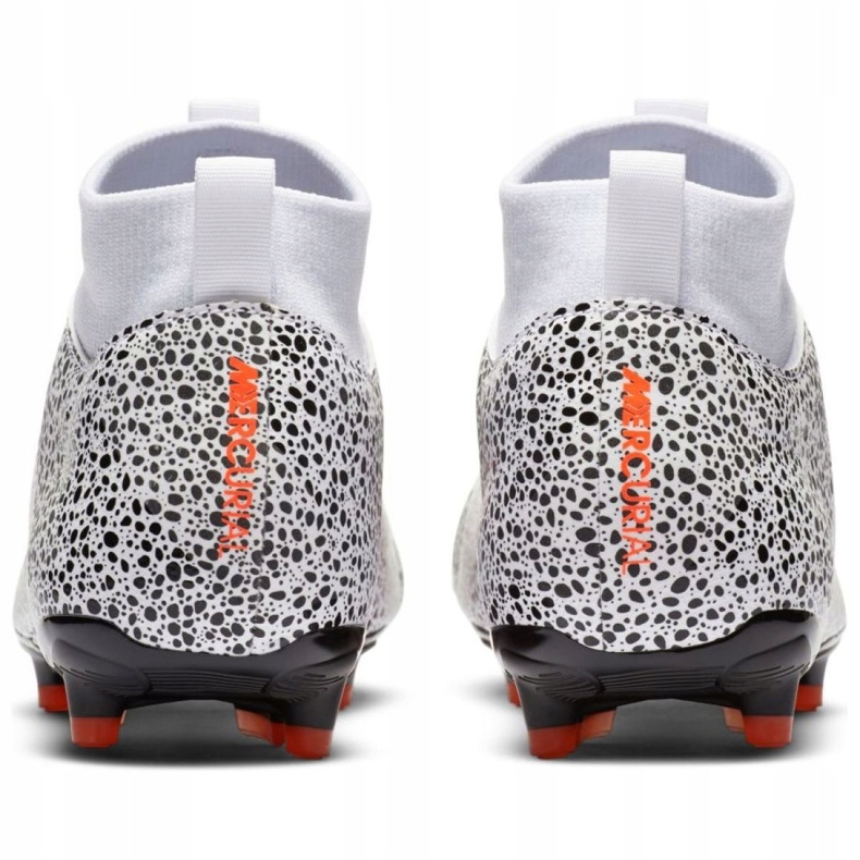 Nike Mercurial Superfly 7 Academy CR7 FG / MG Jr CV3182-180 scarpe da calcio bianca 5