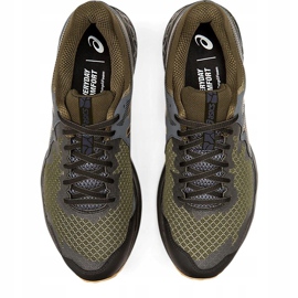 Asics Gel Sonoma 4 scarpe da corsa da uomo oliva-nero 1011A177 300 multicolore verde 1