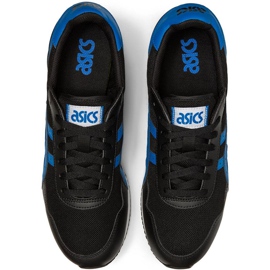Asics Tiger Runner nero e blu 1191A207 004 scarpe da uomo multicolore 1