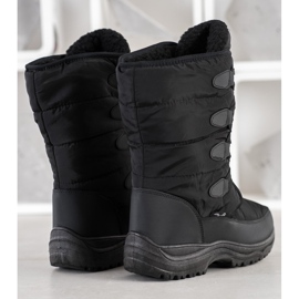 SHELOVET Stivali da neve alti nero 1