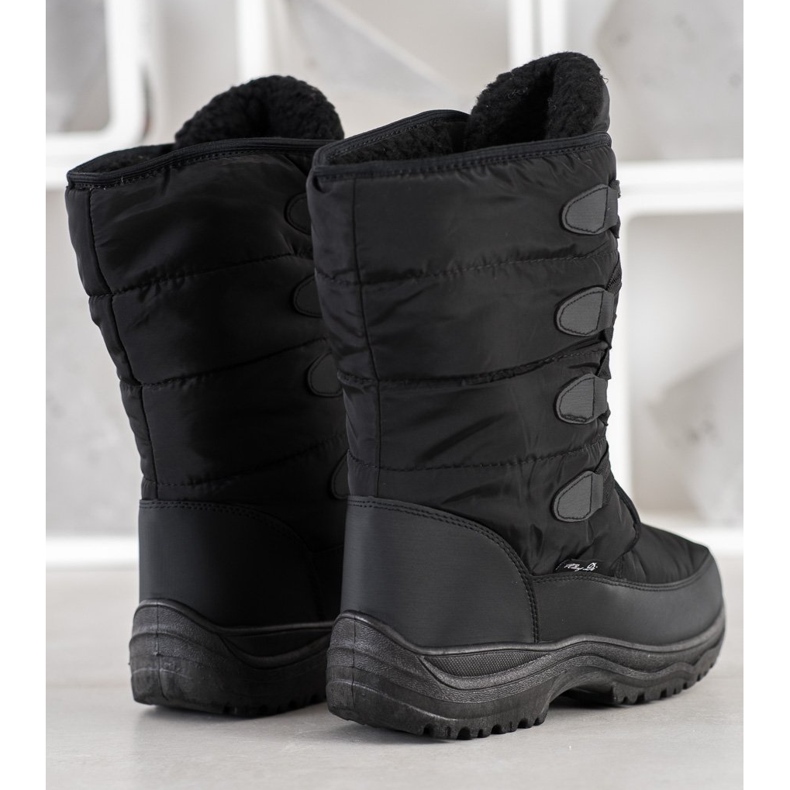 SHELOVET Stivali da neve alti nero 1