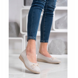 Filippo Eleganti ballerine in pelle multicolore 1