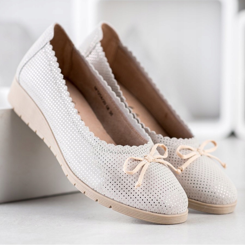 Filippo Eleganti ballerine in pelle multicolore 2