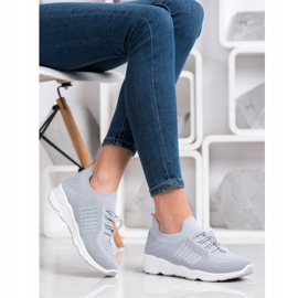 Goodin Scarpe sportive comode grigio 2