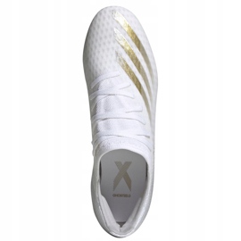 Scarpe da calcio Adidas X GHOSTED.3 Fg EG8193 bianco 1