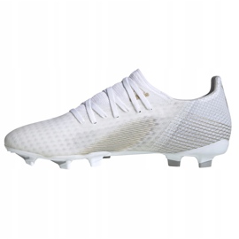 Scarpe da calcio Adidas X GHOSTED.3 Fg EG8193 bianco 2