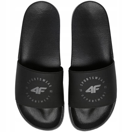 Pantofole da uomo 4F nere NOSD4 KLM202 21S nero 1